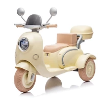 Streamdale 3-Wheel Electric Kids Motorcycle with Storage