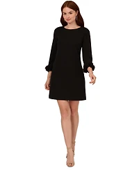 Adrianna Papell Women's 3D-Cuff 3/4-Sleeve Dress