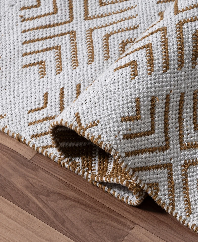 Lr Home Quincy Pom-600 5'x7' Area Rug