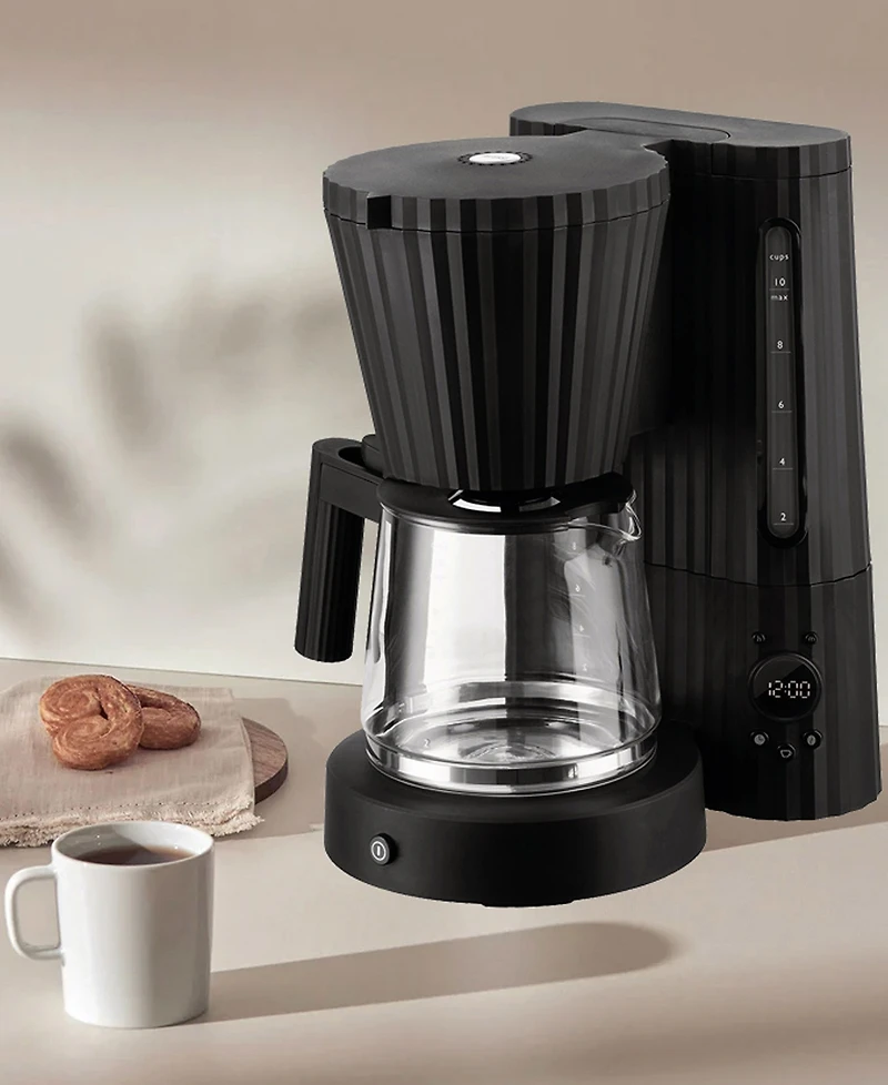 Alessi Plisse 10 cup Filter Coffee Maker