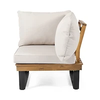 Sebastian Corner Chair And Coffee Table Set: Comfort And Style For Your Living Space