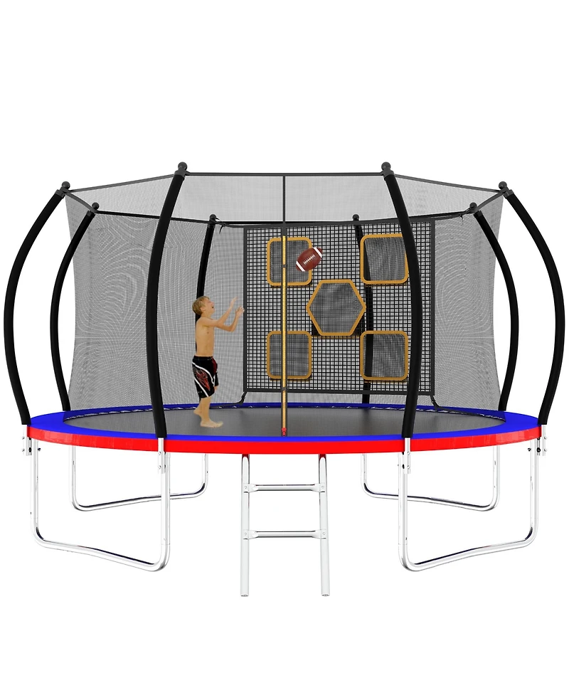 Streamdale 14FT Trampoline, Enclosure Net, Ladder, Astm Approved