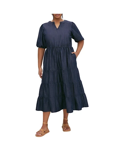 City Chic Plus August Dress