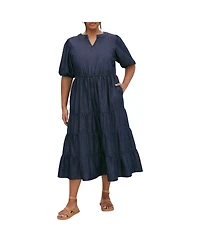 City Chic Plus August Dress
