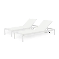 Streamdale Cape Coral Kd Chaise Lounge Gry(Mp2)(Set Of 2)