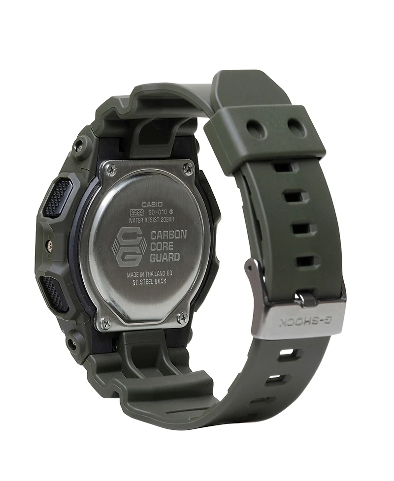 G-Shock Men's Black Resin Watch, 54.9mm, GD010-3