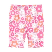Barbie Girls Ribbed T-Shirt and Shorts Outfit Set