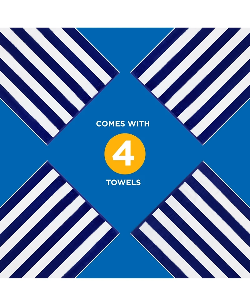 Ben Kaufman Striped Towel - Absorbent
