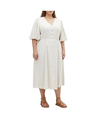 City Chic Plus Dahlia Dress
