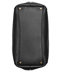 Donna Karan New York Glenwood Leather Shoulder with Tassel Detail