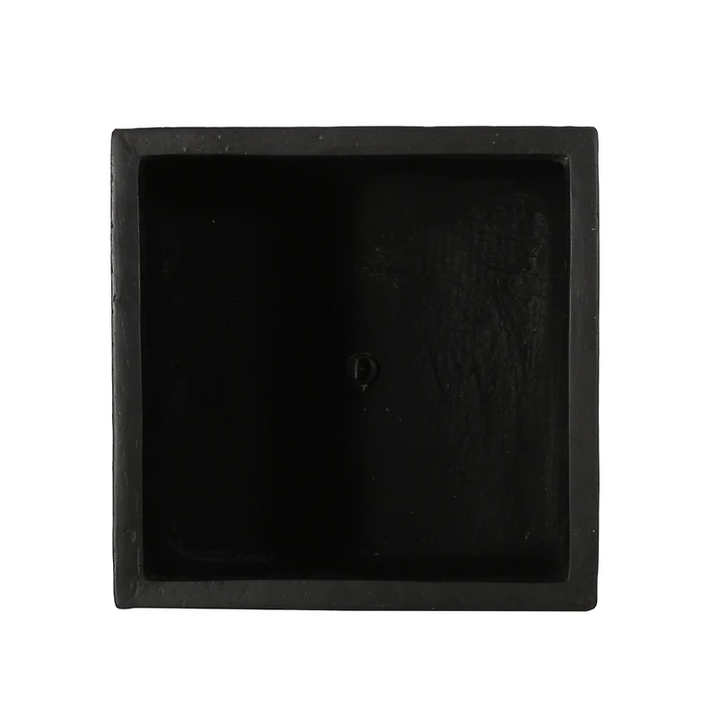 Streamdale Furniture Sleek Square Cast Stone Planter: Elevate Your Outdoor Oasis