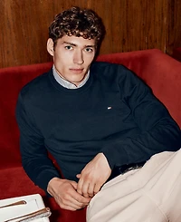 Tommy Hilfiger Men's Essential Crew Neck Sweater