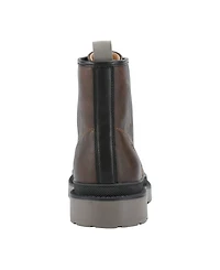 Guess Men's Citizen Memory Foam Lace Up Plain Toe Boots