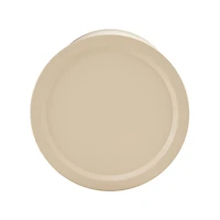 Streamdale Furniture Milk White coffee round tables with Storge Movable Table Top Multifunctional End Side Table