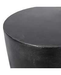 Streamdale Modern Concrete Side Table Durable, Waterproof, Assembled