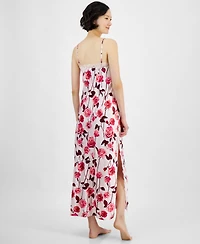 I.n.c. International Concepts Women's Lace-Trim Satin Nightgown, Exclusively at Macy's