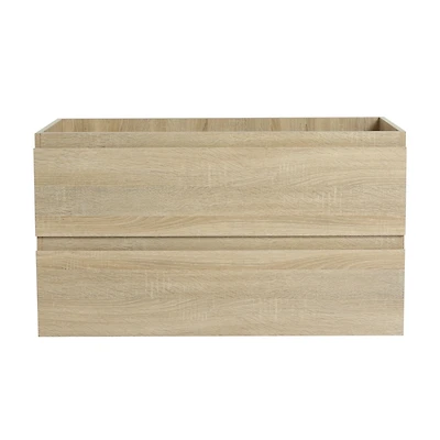 36" Wall-Mounted Bathroom Vanity (Only the Cabinet Body)