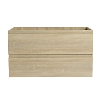 36" Wall-Mounted Bathroom Vanity (Only the Cabinet Body)