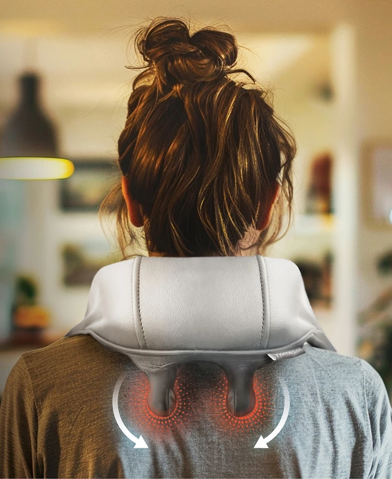 Homedics Hands Free Kneading Neck Shoulder Massager with Heat
