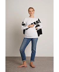 Nom Maternity Liv Long Sleeve Tee