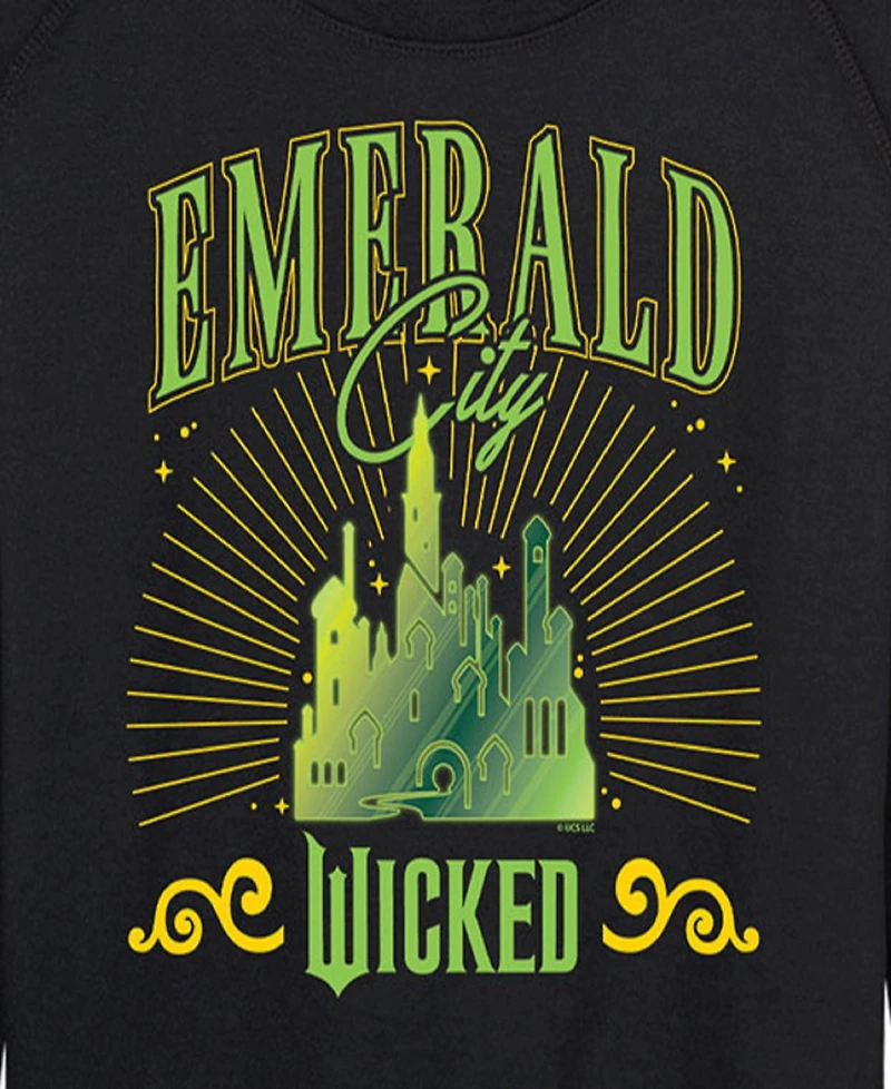Hybrid Apparel Plus Wicked Emerald City Graphic Pullover T-Shirt