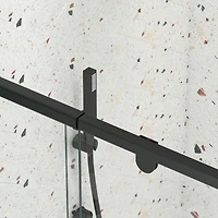 Streamdale Pivot Swing Glass Shower Door, 1/4" Clear Tempered Glass