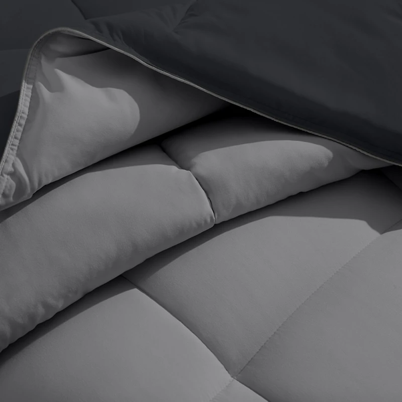 Bare Home Reversible Down Alternative Comforter Full