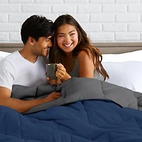 Bare Home Reversible Down Alternative Comforter Full