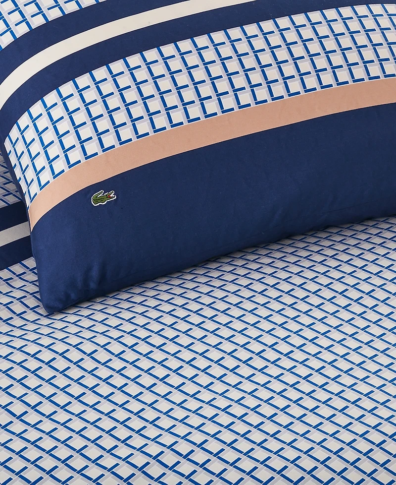 Lacoste Home Micro Logo 3-Pc. Comforter Set