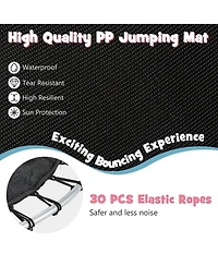 55" Kids Trampoline Bouncing Jumping Mat Recreational