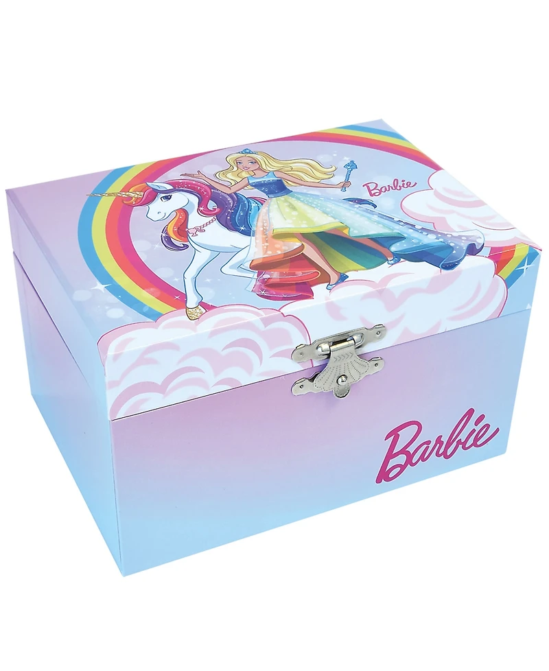 Mele & Co Barbie Unicorn Musical Ballerina Jewelry Box