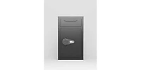 Depository Drop Safe, Front Drop Slot Lock Box with Digital Combination and Anti-Fishing, Silent Deposit Safe Box, Security Money Safe for Cash Slips