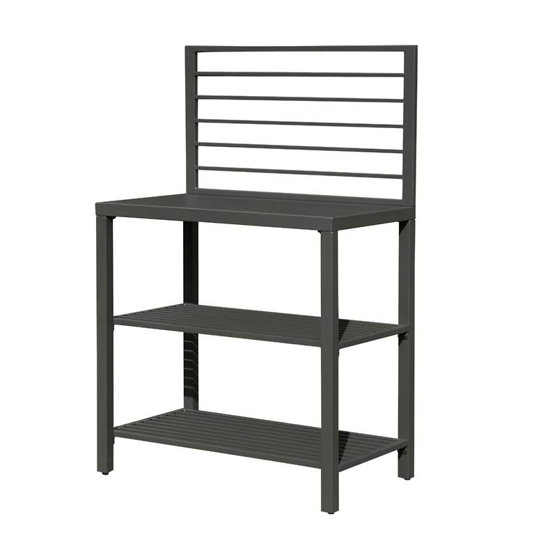 Streamdale Aluminum Kitchen Island with Storage and Cover