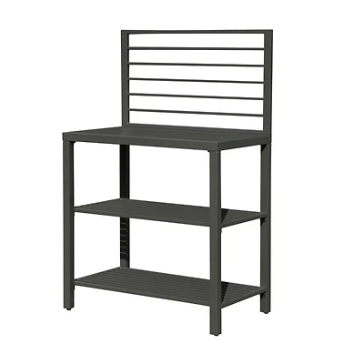 Streamdale Aluminum Kitchen Island with Storage and Cover