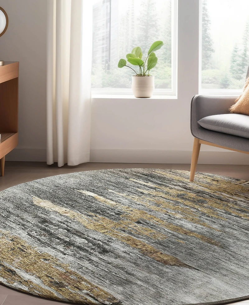 Dalyn Trevi Washable TV14 8'x8' Round Area Rug
