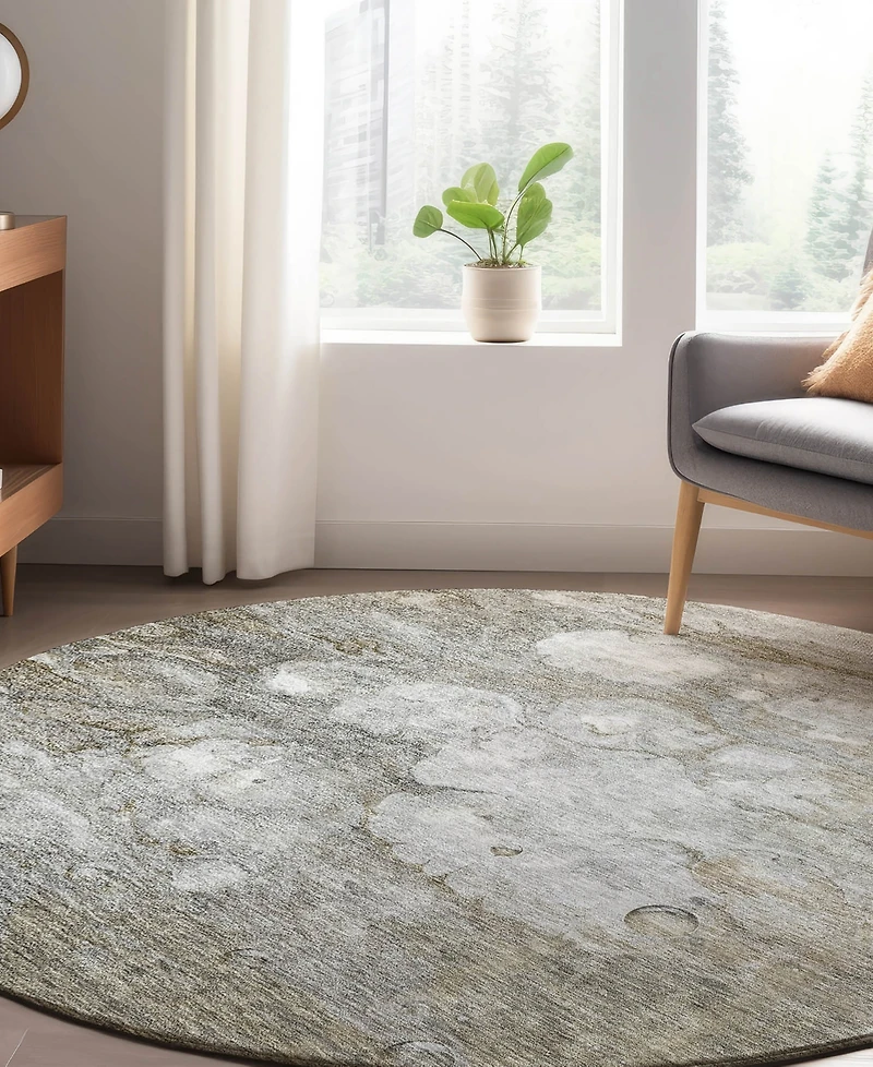 Dalyn Trevi Washable TV7 8'x8' Round Area Rug