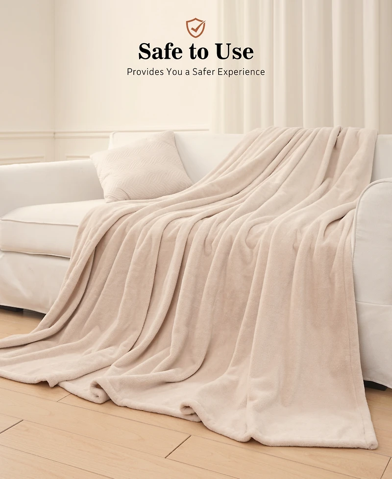 Sealy Heated Flannel Blanket