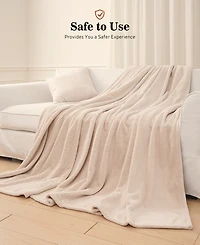 Sealy Heated Flannel Blanket