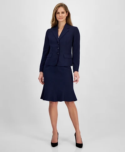 Le Suit Women's Trumpet Skirt Set, Regular & Petite