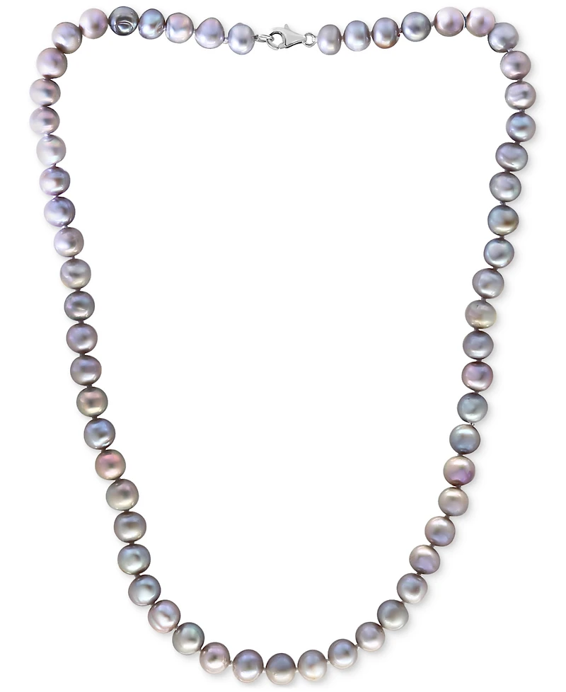 Effy White Cultured Freshwater Pearl (7 mm) 18" Statement Necklace (Also Gray, Pink, & Multicolor Pearl)