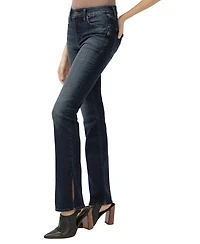 Silver Jeans Co. Women's Avery High Rise Curvy Fit Slim Bootcut