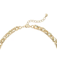 And Now This Silver, Gold Lobster Clasp Closure Chain Necklace