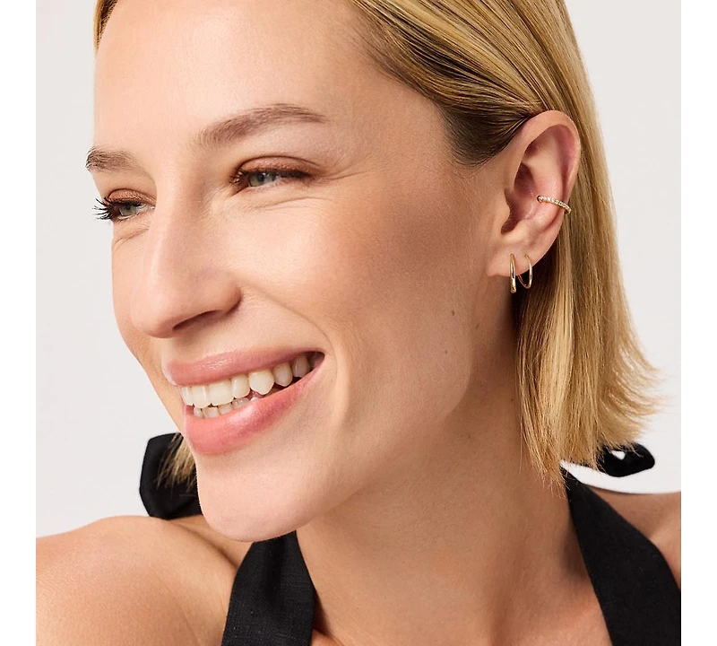 Ana Luisa Double Hoop Earrings - Harley