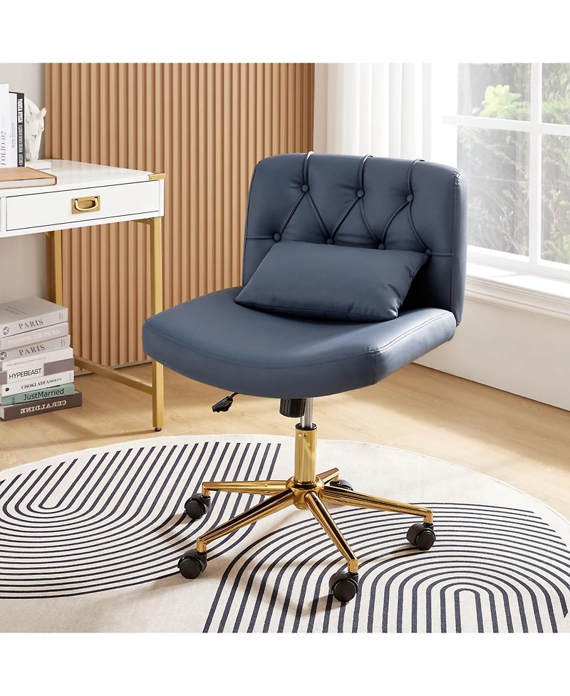 Hulala Home Cyril Modern Office Chair with Sgs International Certified Stainless Steel Gas Spring