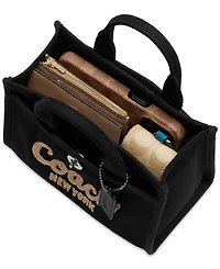 Coach Canvas Mini Cargo Tote 20
