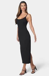 Bebe Women's Rib Tank Maxi Dress