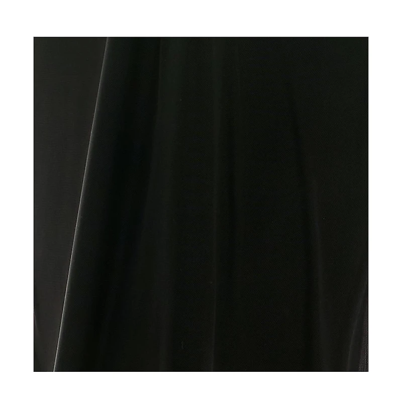 Bebe Plus Power Mesh A-line Maxi Dress