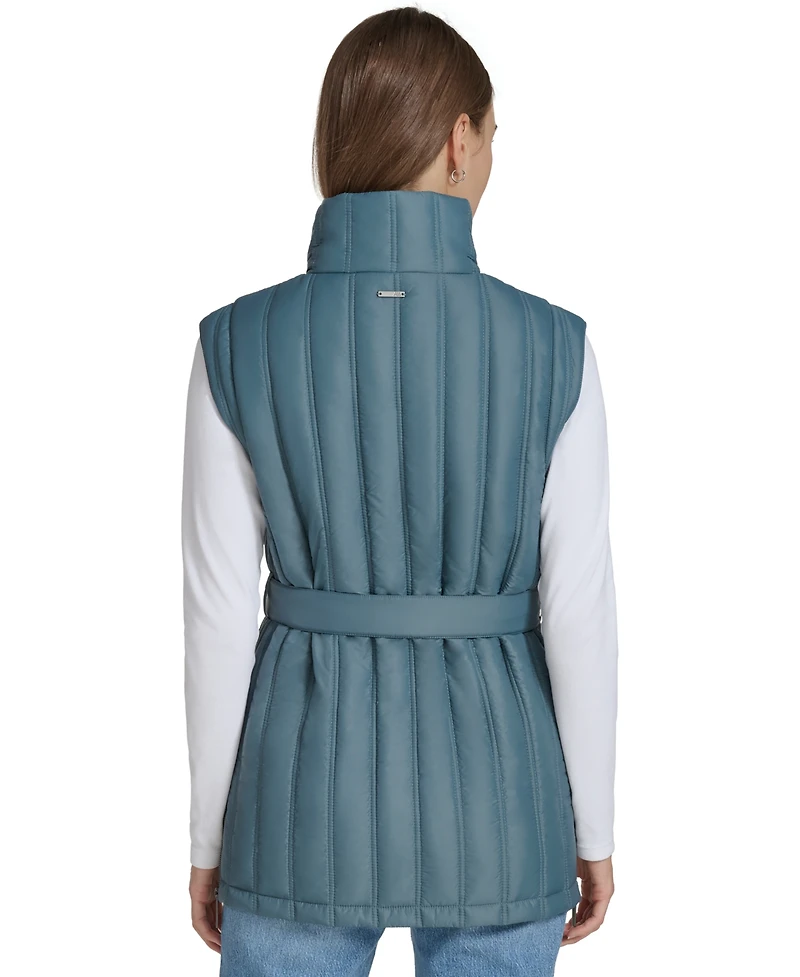Andrew Marc Sport Women's Quilted Tunic Vest