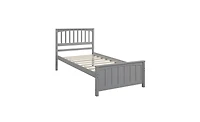 Slickblue Wood Platform Bed Twin size Platform Bed