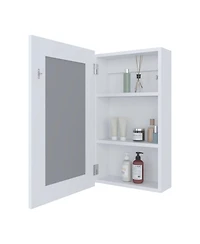 Fm Furniture Supai Toilet Paper Holder in Melamine, White